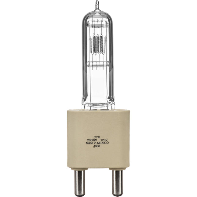 Ushio CYX Lámpara Halógena Tungsteno 2000W 120V Base Mogul G38