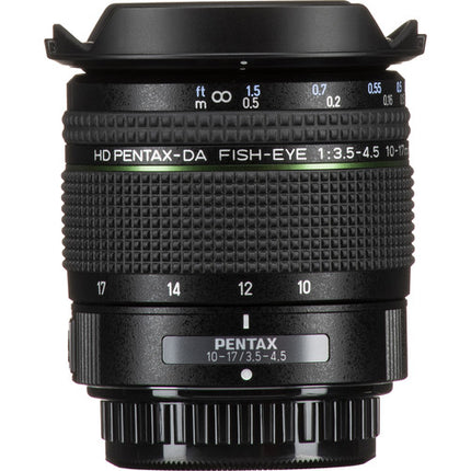 Pentax HD DA Fisheye 10-17mm f3.5-4.5 Lente Gran Angular 180° y Estuche