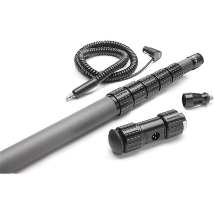 Sennheiser MKH 416-P48U3 Micrófono Shotgun Resistente a la Humedad Kit Completo de Grabación con Paraviento y Boompole de 2.7 m