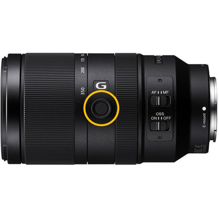 Sony E 70-350mm f4.5-6.3 G OSS Objetivo con Estabilizador y Motor AF