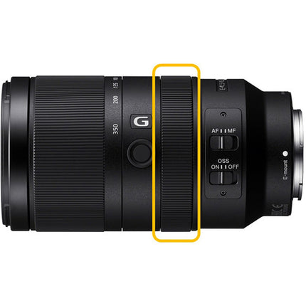 Sony E 70-350mm f4.5-6.3 G OSS Objetivo con Estabilizador y Motor AF