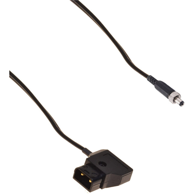 Bescor Cable de alimentación D-Tap a conector DC 2.5mm bloqueo 5 pies para DECIMATOR