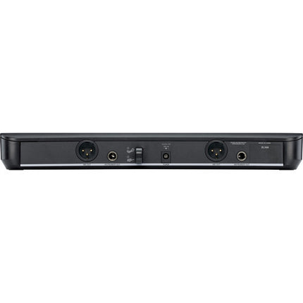 Shure BLX288/SM58 Sistema Inalámbrico Micrófono Doble Canal 14 Horas Autonomía Range 300'