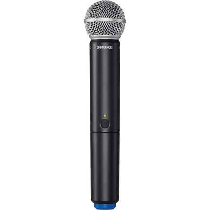 Shure BLX288/SM58 Sistema Inalámbrico Micrófono Doble Canal 14 Horas Autonomía Range 300'