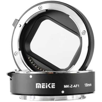 Meike MK-Z-AF1 Tubos de extensión 11mm y 18mm para Nikon Z con contactos de cobre