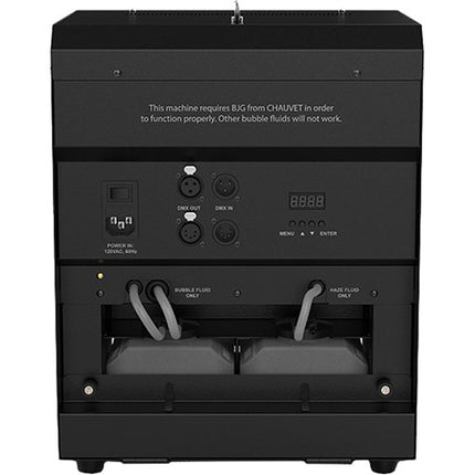 CHAUVET DJ Hurricane Máquina de Burbuja y Niebla con Ventilador Variable y Limpieza Integrada