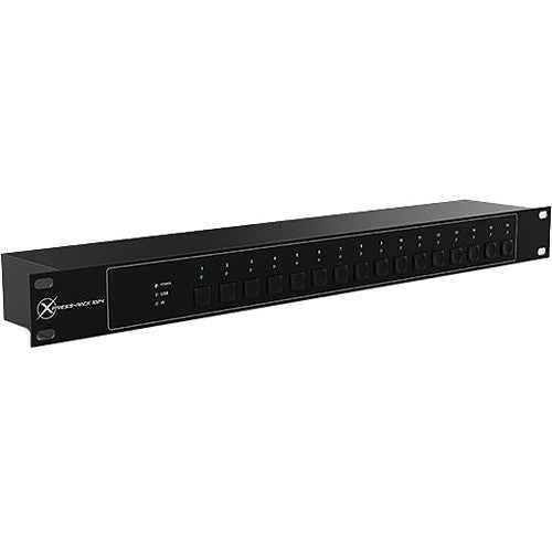 CHAUVET DJ Xpress-Rack 1024 Interfaz USB a DMX con Control de 2 Universos y 16 Shows Integrados