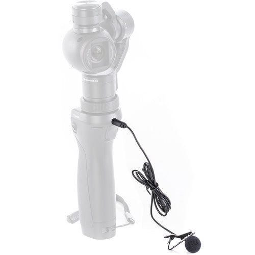 Movo Photo Lavalier Micrófono Condensador Omnidireccional 3.9 pies para DJI Osmo Cámara 4K