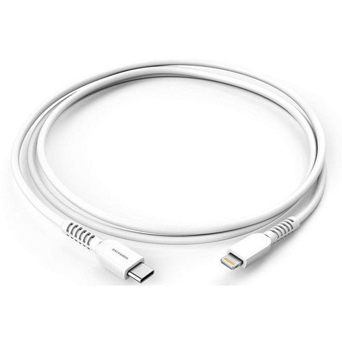 Galvanox Cargador de Pared 18W USB Type-C PD/QC con Cable Lightning 5ft Blanco