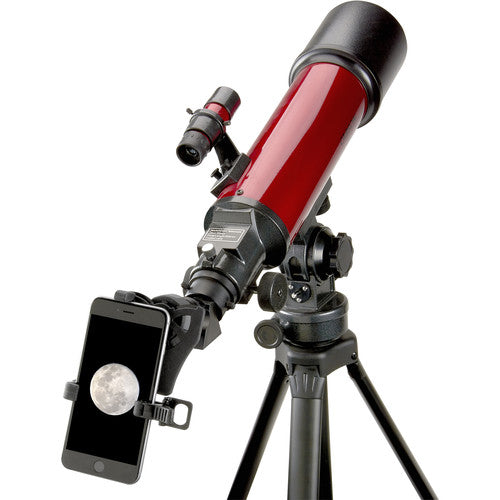 Carson RP-200SP RedPlanet telescopio refractor 80mm f6.25 500mm focal
