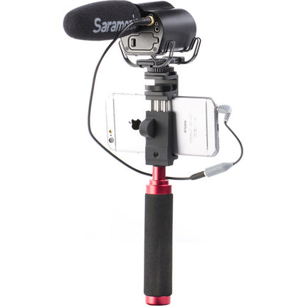 Movo Photo MC3 Adaptador de Micrófono 3.5mm TRS a TRRS 5" con Conectores Dorados