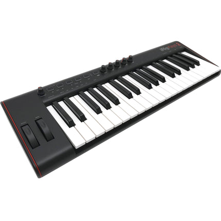 IK Multimedia iRig Keys 2 Pro Controlador MIDI USB 37 Teclas Sensibles Velocidad 4 Knobs