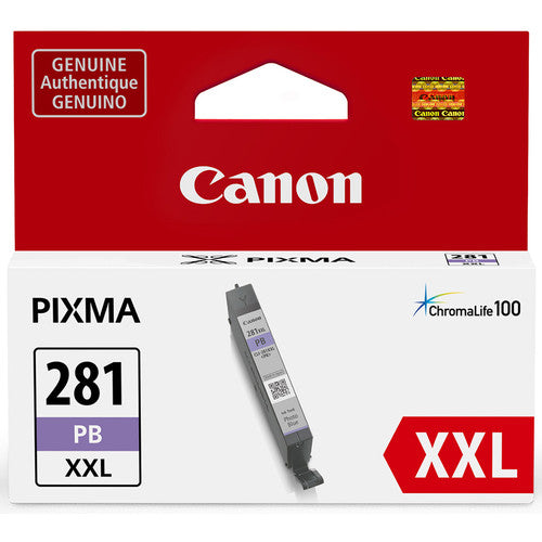 Canon CLI-281 XXL Foto Azul Tanque de Tinta 11.7mL para PIXMA TS8120 y TS9120