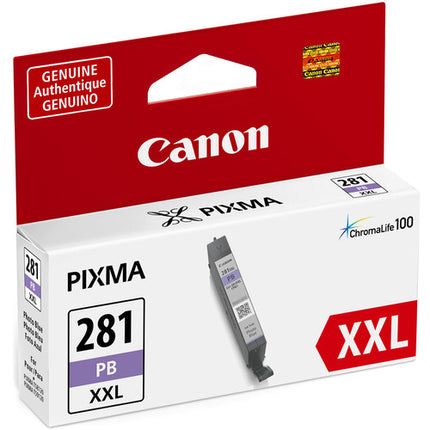 Canon CLI-281 XXL Foto Azul Tanque de Tinta 11.7mL para PIXMA TS8120 y TS9120