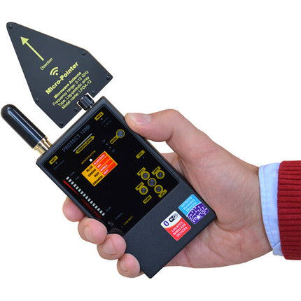 KJB Security Products DD2000 Kit de Detección y Contra Vigilancia con Detector RF y Buscador de Cámaras