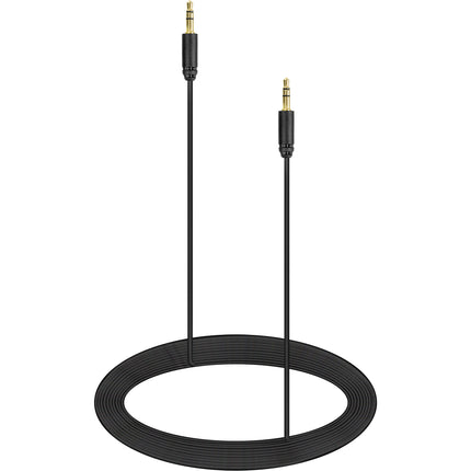 Movo Photo MC6 Cable de Audio 3.5mm TRS Macho 20 Pies Oro