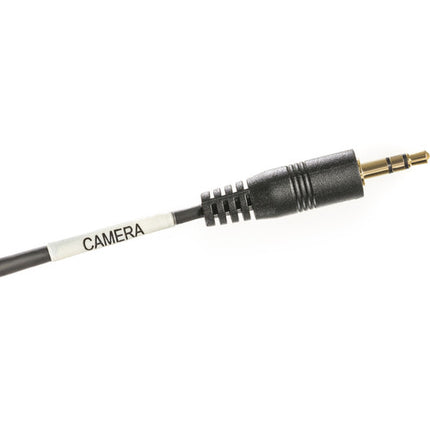 Movo Photo MV-RC100 Cable de Atenuación 3.5mm TRS 12" para cámaras DSLR y Mirrorless 35 dB de reducción de señal
