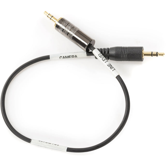 Movo Photo MV-RC100 Cable de Atenuación 3.5mm TRS 12" para cámaras DSLR y Mirrorless 35 dB de reducción de señal