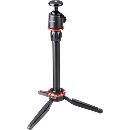 Movo Photo MV-T1 Trípode de Mesa de Aleación de Aluminio 16 Pulgadas 11 lb Capacidad
