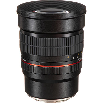 Rokinon 85mm f1.4 AS IF UMC Objetivo para Fujifilm X Mount APS-C con Capucha Extraíble