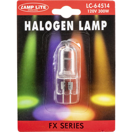 ADJ Bombilla Halógena 300W 120V Base G6.35 para Aggressor Vertigo