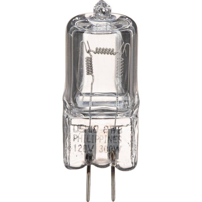 Lámpara Halógena Ushio JCD 300W 120V Base Bi-Pin GX6.35
