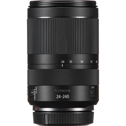 Objetivo Canon RF 24-240mm f4-6.3 IS USM Lente Full Frame con Estabilizador y Anillo Personalizable