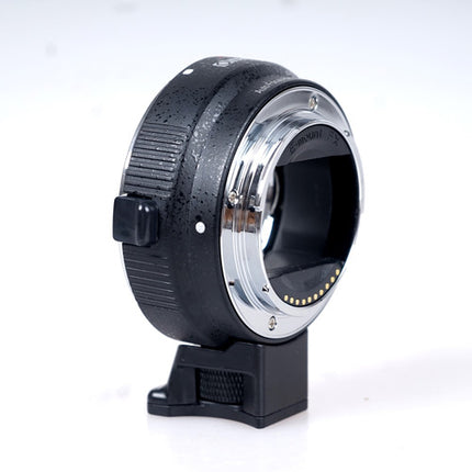 Commlite Adaptador Electrónico Nikon Autofocus para Lentes Canon EF o EF-S para Cámaras Sony E con Pie de Trípode