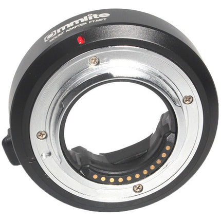Commlite Adaptador Electrónico de Montura para Lentes Four Thirds a Micro Four Thirds con Autofocus y Transferencia de Metadata