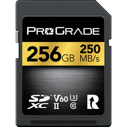 ProGrade Digital 256GB Gold Tarjeta de Memoria SDXC UHS-II V60 Clase 10