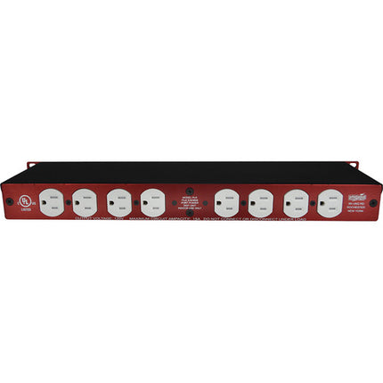 Whirlwind PLR-PS1T Regleta de Alimentación Rackmount 12 Salidas Protección Contra Sobretensiones