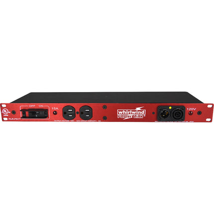Whirlwind PLR-PS1T Regleta de Alimentación Rackmount 12 Salidas Protección Contra Sobretensiones