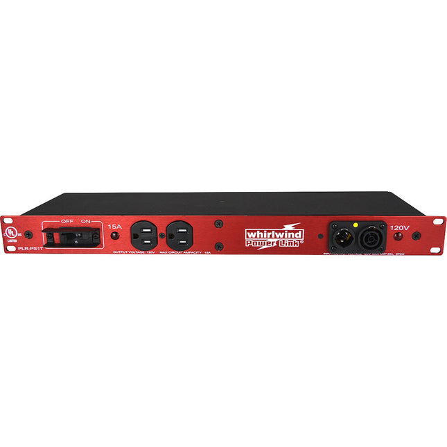 Whirlwind PLR-PS1T Regleta de Alimentación Rackmount 12 Salidas Protección Contra Sobretensiones