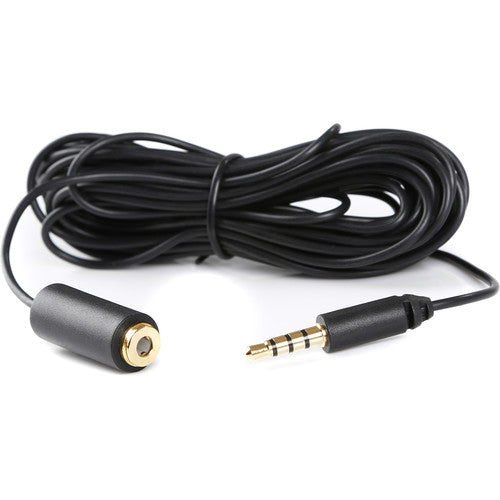 Movo Photo PM10EC6 Cable Extensor Micrófono 3.5mm TRRS 6m para Smartphones
