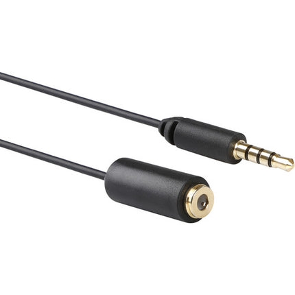 Movo Photo PM10EC6 Cable Extensor Micrófono 3.5mm TRRS 6m para Smartphones