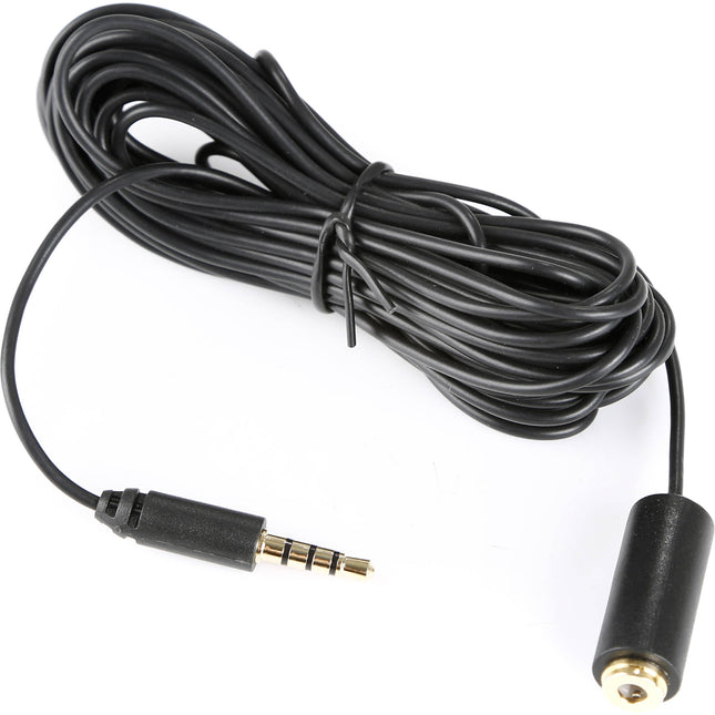 Movo Photo PM10EC6 Cable Extensor Micrófono 3.5mm TRRS 6m para Smartphones