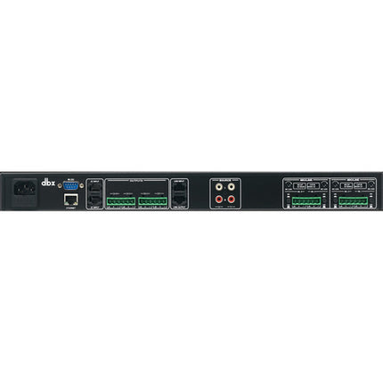 dbx ZonePRO 640m Procesador de Zona Digital 6 Entradas 4 Salidas Balanceadas