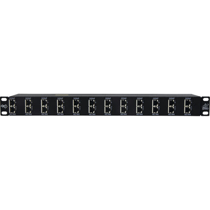 DITEK DTK-RM12NETS Protector de Sobretensión PoE Ethernet 12 Canales 10 Gb/s 20kA 1 RU