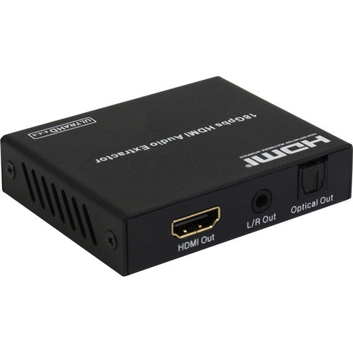 A-Neuvideo Extractor de Audio HDMI 4K 18Gb/s UHD 4K60 10-Bit HDR