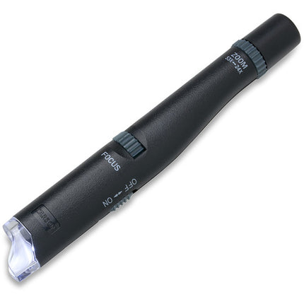 Carson MicroPen Lupa con Iluminación LED y Aumentos 24-53x
