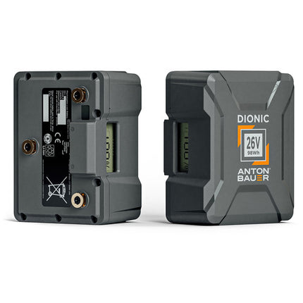 Anton Bauer Dionic 98Wh 26V Batería Gold Mount Plus Pantalla LCD
