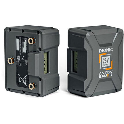 Anton Bauer Dionic 98Wh 26V Batería Gold Mount Plus Pantalla LCD
