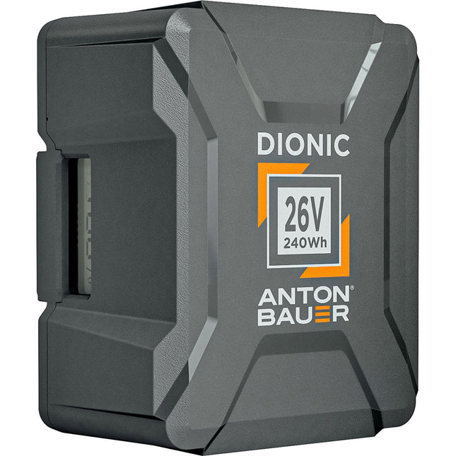 Anton Bauer Dionic 240Wh 26V Batería con Mount Plus y Pantalla LCD