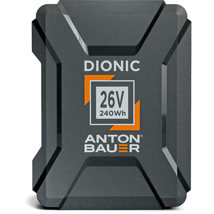 Anton Bauer Dionic 240Wh 26V Batería con Mount Plus y Pantalla LCD