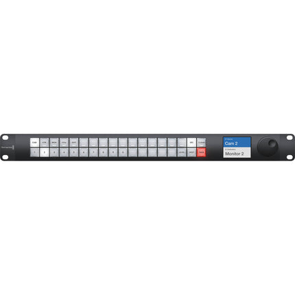 Blackmagic Design Videohub Master Control Pro Controlador de Enrutamiento con 21 Botones Programables y Pantalla LCD