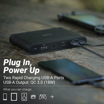 omnicharge Omni Mobile Power Bank 25600mAh Carga Inalámbrica 72W