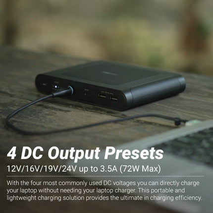 omnicharge Omni Mobile Power Bank 25600mAh Carga Inalámbrica 72W
