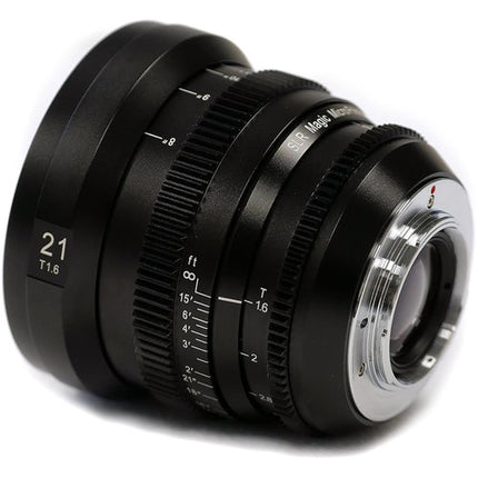 SLR Magic MicroPrime Cine 21mm T1.6 Objetivo para Micro Cuatro Tercios 82mm Filtro