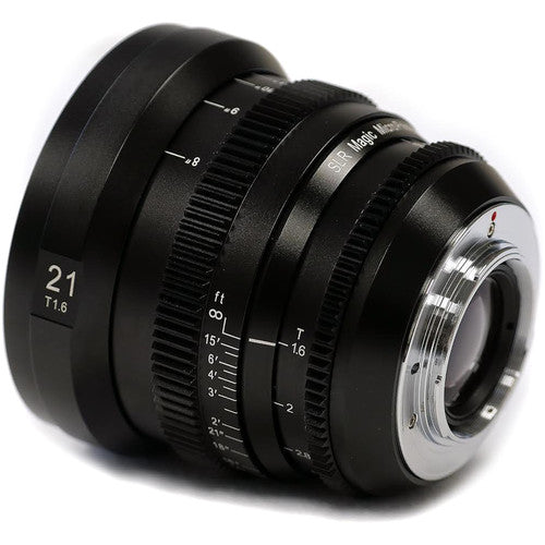 SLR Magic MicroPrime Cine 21mm T1.6 Objetivo para Micro Cuatro Tercios 82mm Filtro