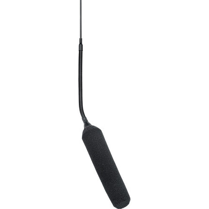 Shure MX202 Micrófono Condensador Overhead Mini-Shotgun con Preamp y Conector XLR Negro